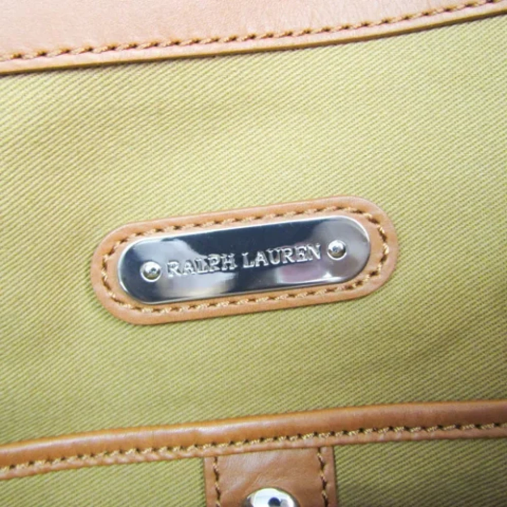 Ralph Lauren Pre-owned Leather handbags Pink Dames