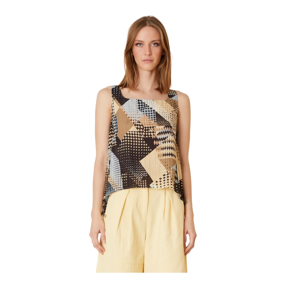 Tops > Sleeveless Tops - - Manila Grace - Modalova