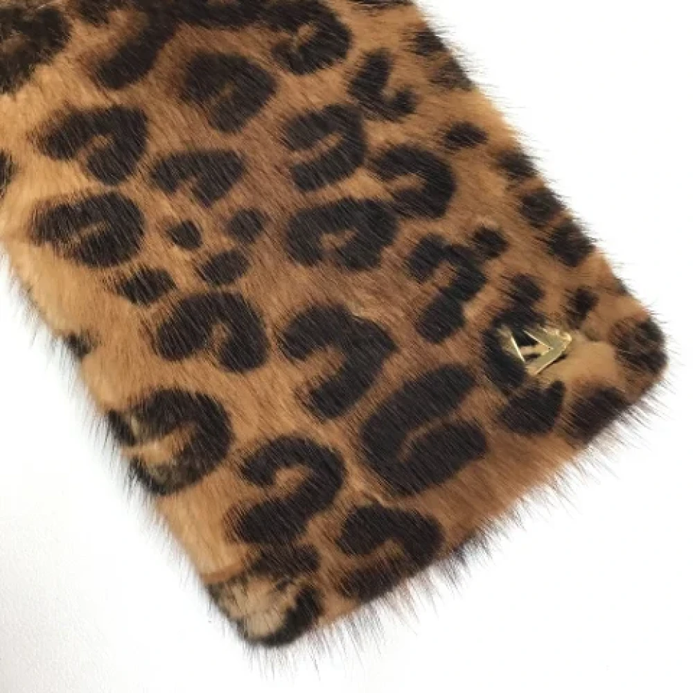 Louis Vuitton Vintage Pre-owned Fabric scarves Brown Dames