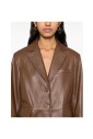 bruine-button-up-bovenkleding-met-zakken