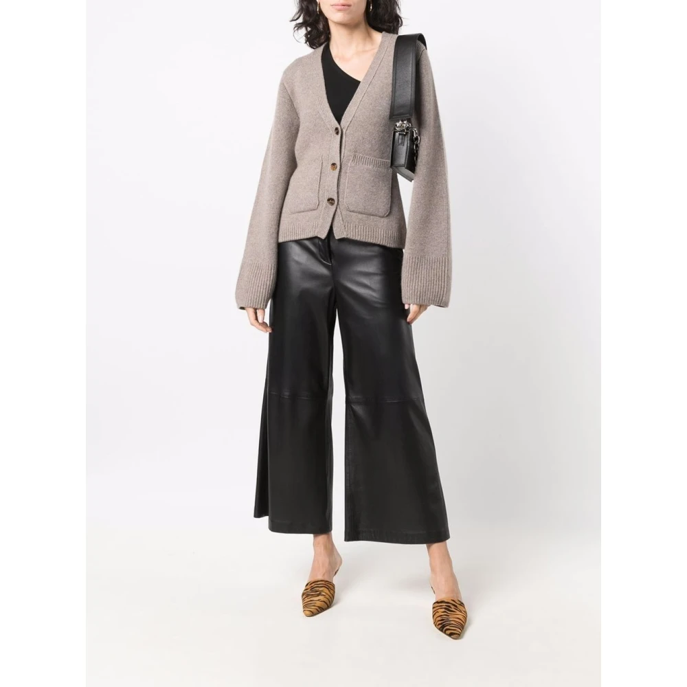 Khaite Scarlet Cardigan Sweater Beige Dames