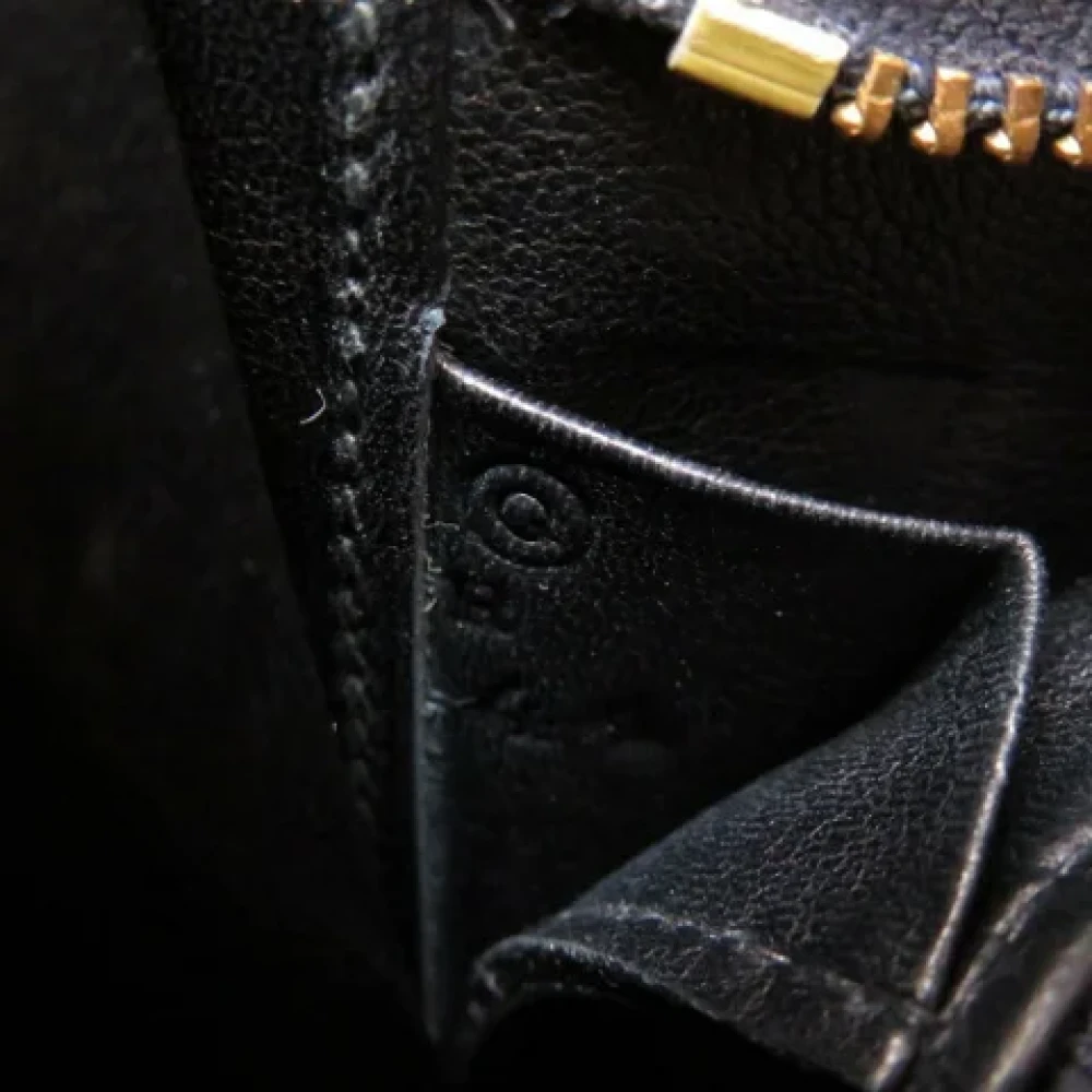 Hermès Vintage Pre-owned Leather clutches Black Dames