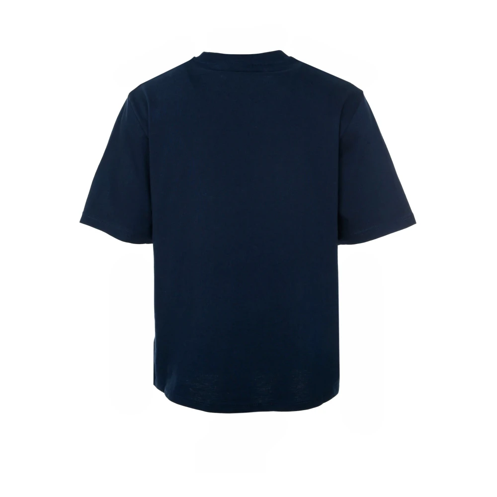 Daily Paper Scratch Logo T-Shirt Blue Heren