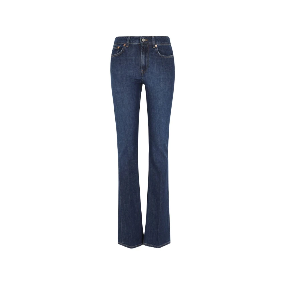 Dondup Women's Blue Flared Jeans