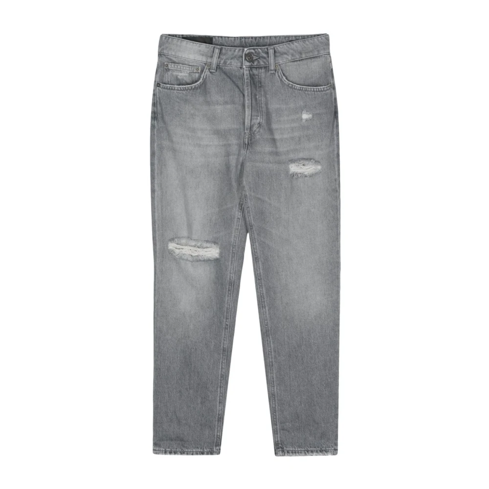 Dondup Klassieke 5-Pocket Jeans Gray Dames