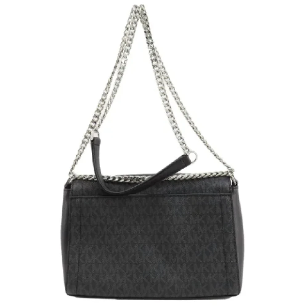 Michael Kors Pre-owned Canvas shoulder-bags Black Dames