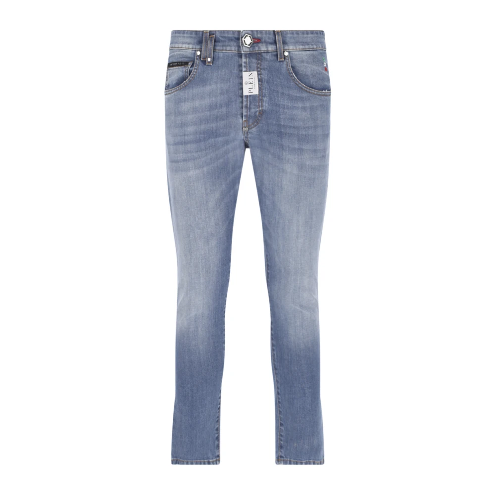 Philipp Plein Stijlvolle Jeans voor Heren Blue Heren