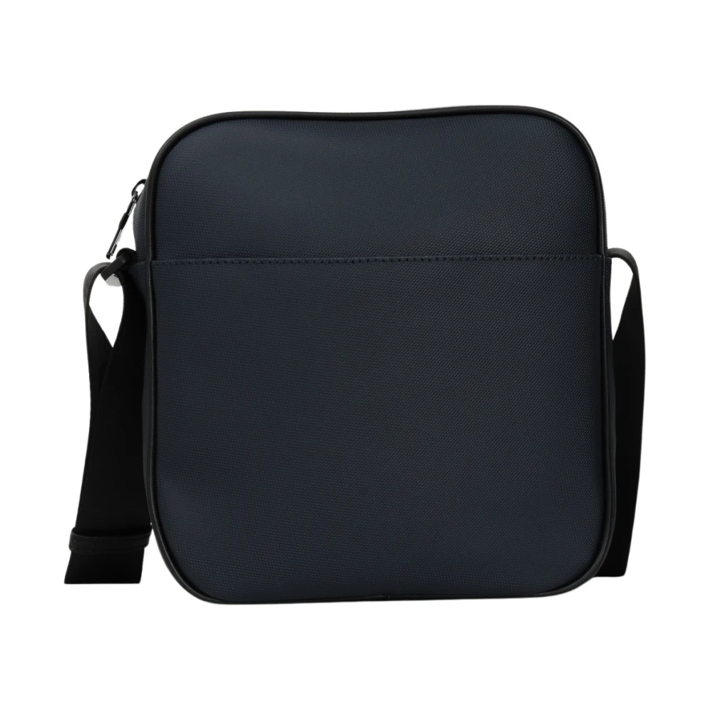 Armani Exchange Moderne Blauwe Diagonale Streep Schoudertas Blue Heren