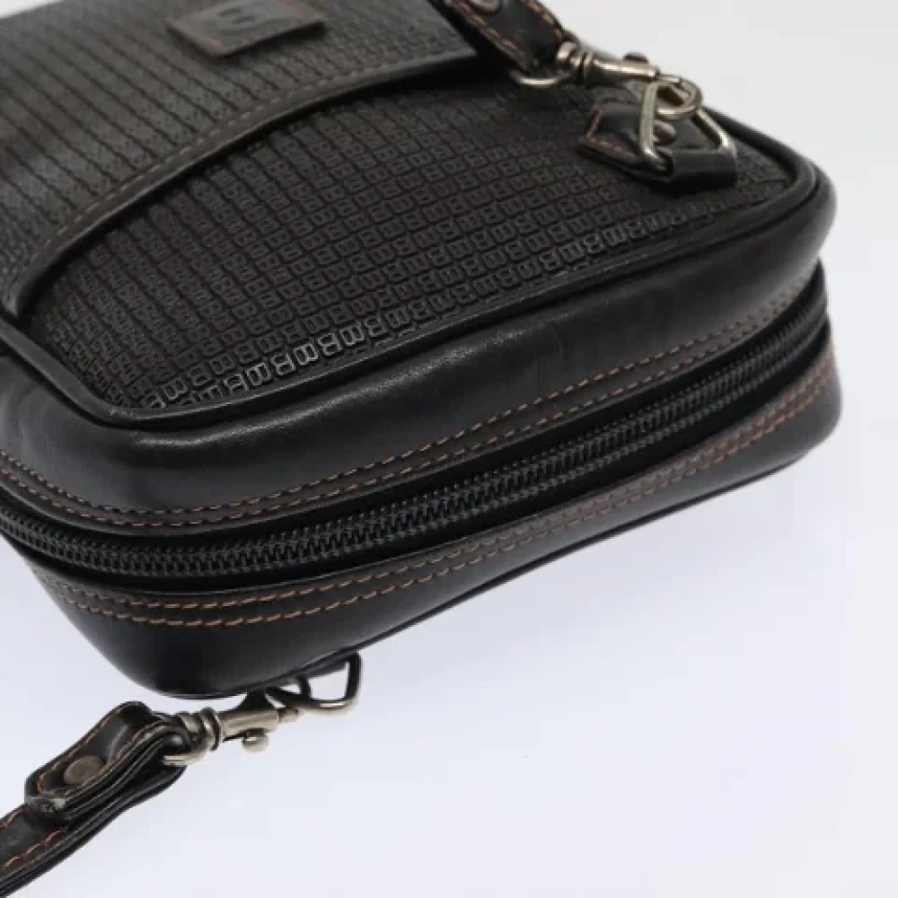 Bally Pre-owned Leather shoulder-bags Black Dames