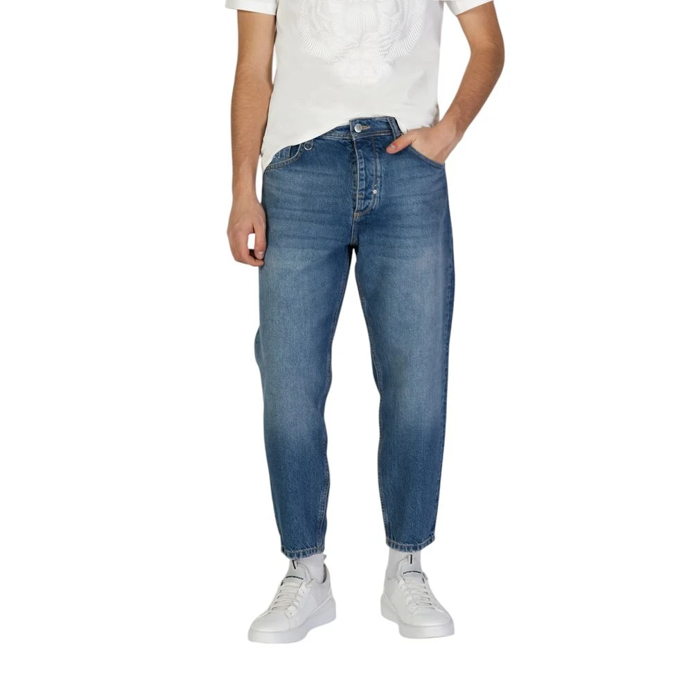 Antony Morato Regular Loose Heren Jeans Lente Zomer Collectie Blue Heren