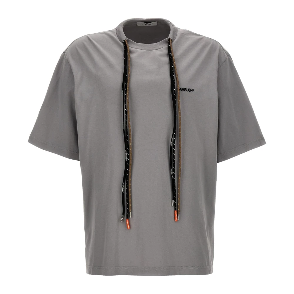 Ambush Men's Gray Classic Cotton Tee
