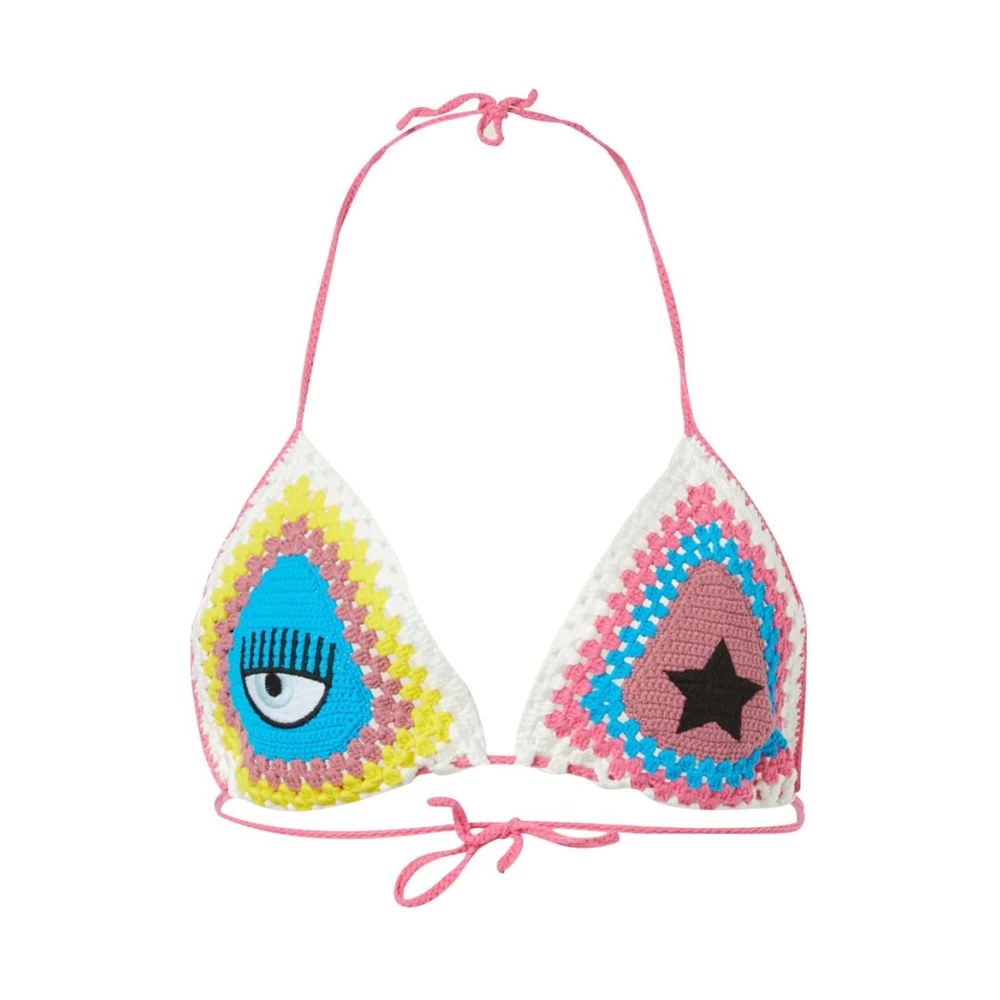Chiara Ferragni Collection Stijlvolle Bikini Top Multicolor Dames