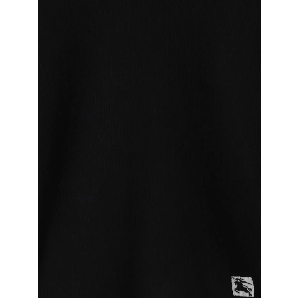 Burberry Zwarte Wollen Pullover Trui Black Dames