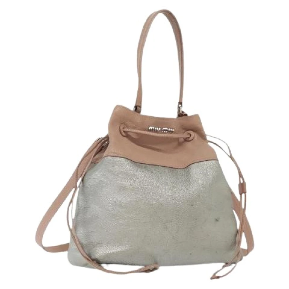Pre-owned > Pre-owned Bags > Pre-owned Bucket Bags - - Miu Miu Pre-owned - Modalova