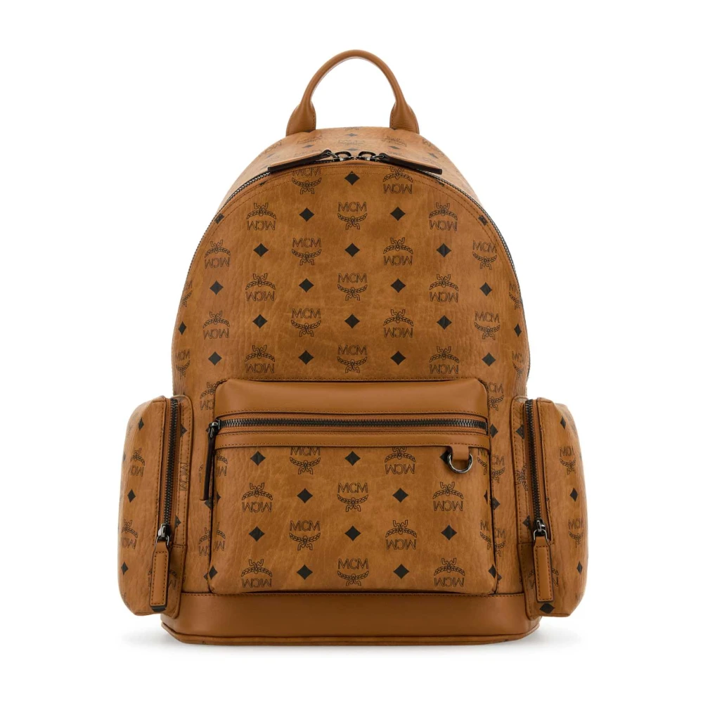 MCM Stilren Canvas Ryggsäck Brown, Dam