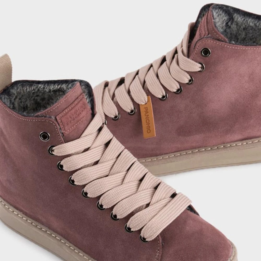 Panchic Rosa Suède Sneakers voor Dames Brown Dames