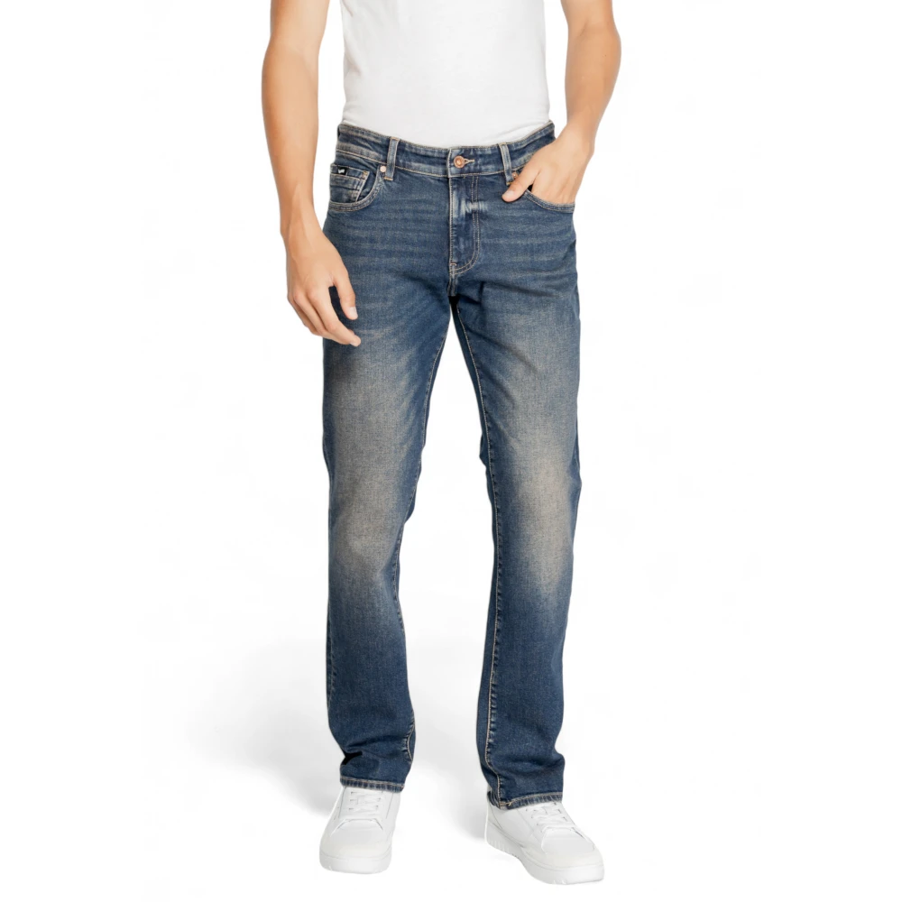 GAS Simple Jeans Collectie Herfst Winter Katoen Elastaan Blue Heren