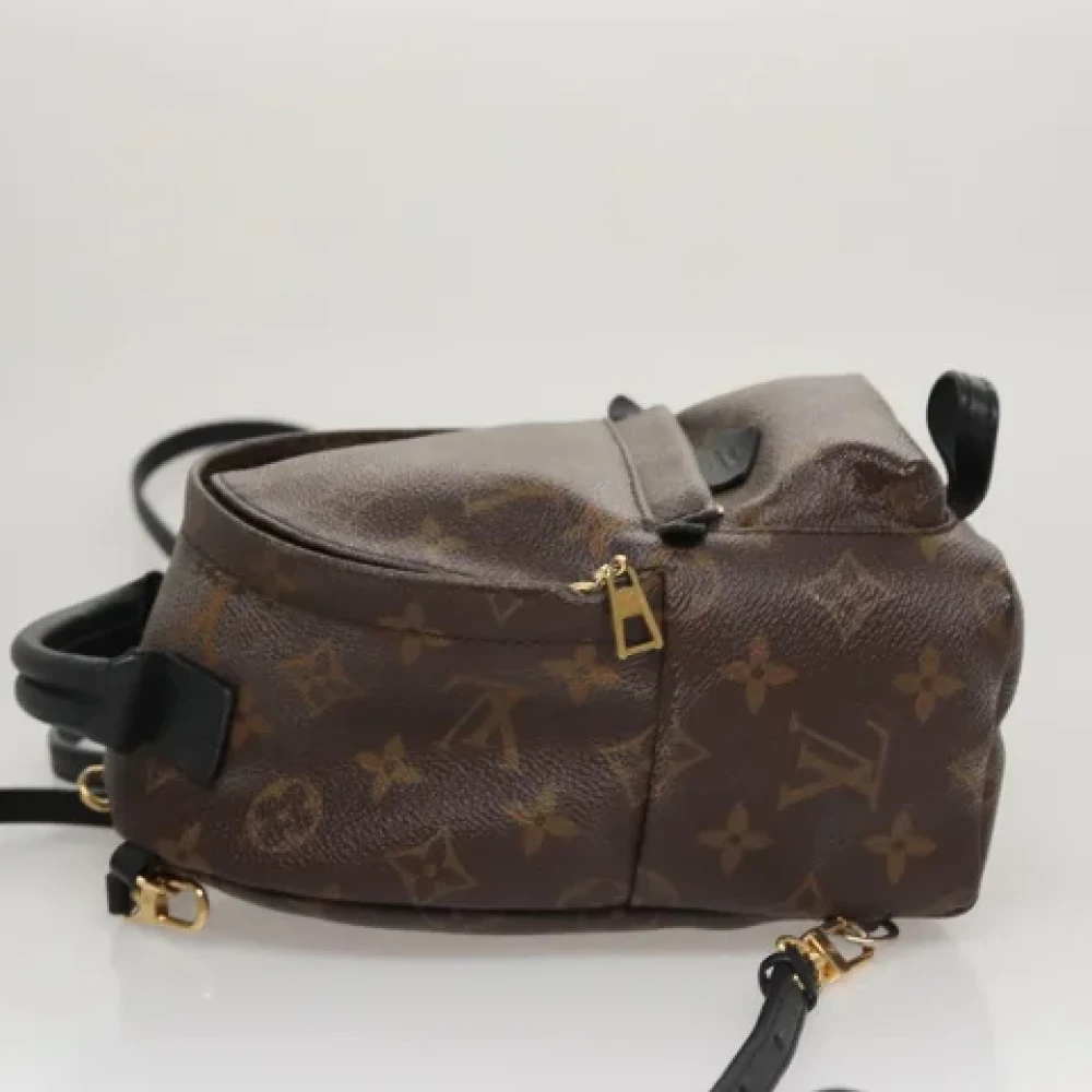 Louis Vuitton Vintage Pre-owned Canvas backpacks Brown Dames