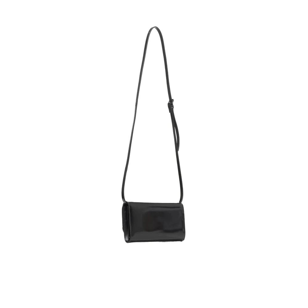 Diesel Zwarte Patentleren Portemonnee Tas Black Dames