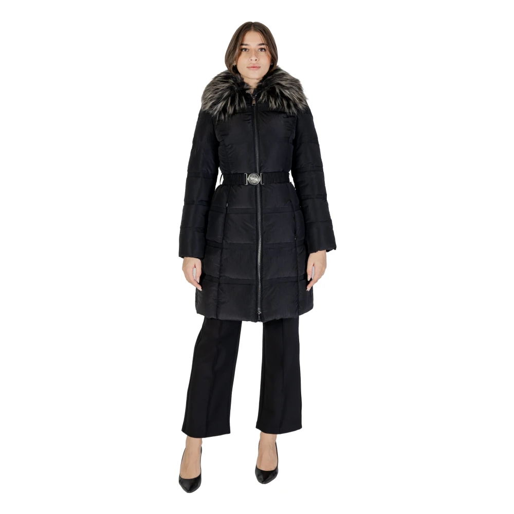 Guess Lange Ceintuurjas Herfst Winter Collectie Black Dames