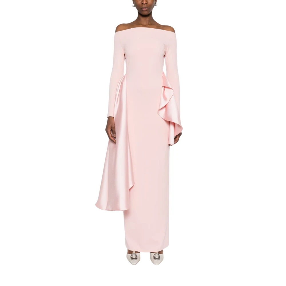 Solace London , Gowns, Female, Pink, 2XS, Kiana Maxi Dress