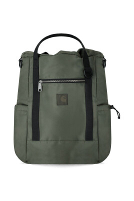 sac-a-dos-en-nylon-vert-impermeable-avec-fermeture-a-cordon