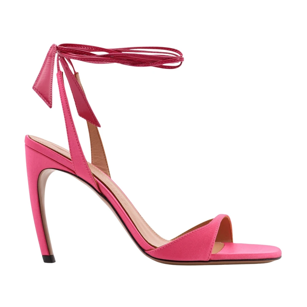 The Attico Women's Pink Ora Sandal - High Heel Sandals - 5 Uk - Shoes