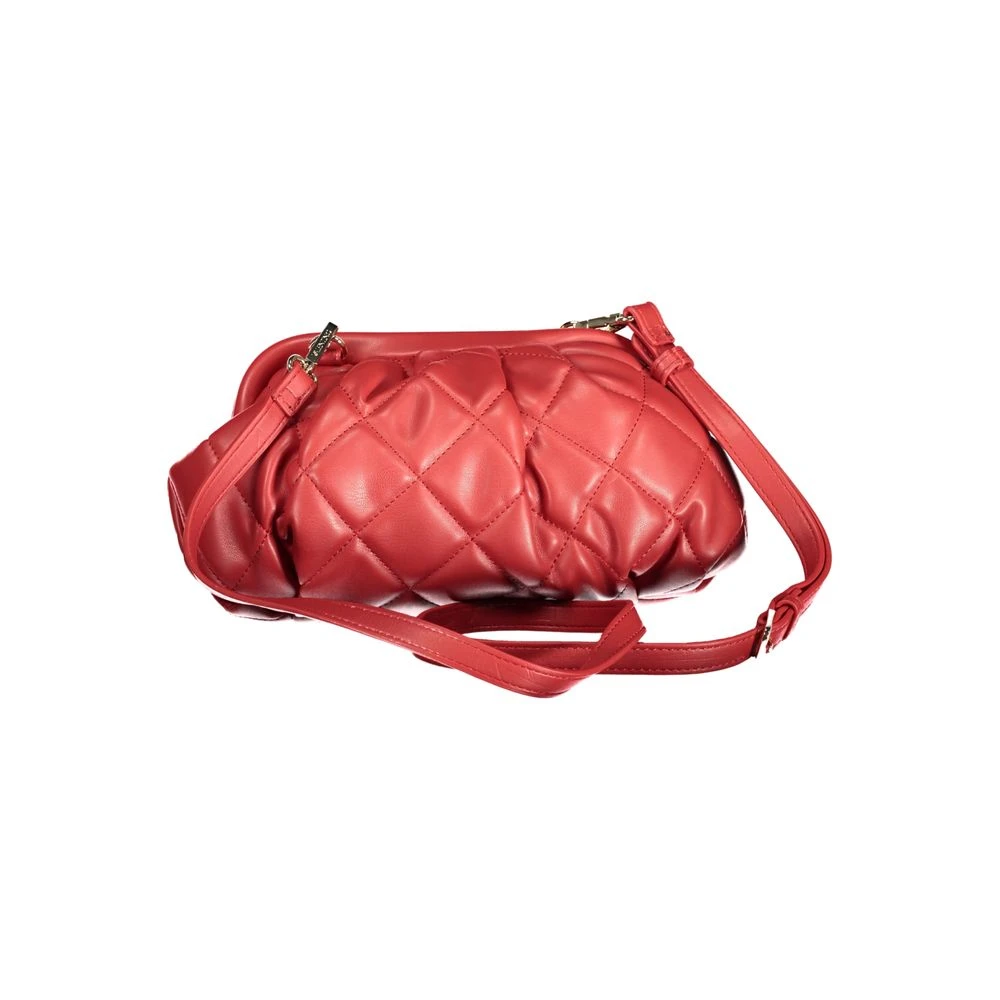 Valentino by Mario Valentino Rode polyethyleen handtas met verstelbare band Red Dames