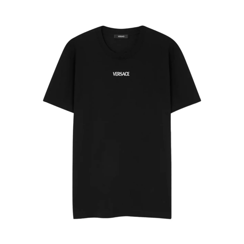 Versace Men's Black T-Shirts And Polos - T-Shirts - Xl - Tops