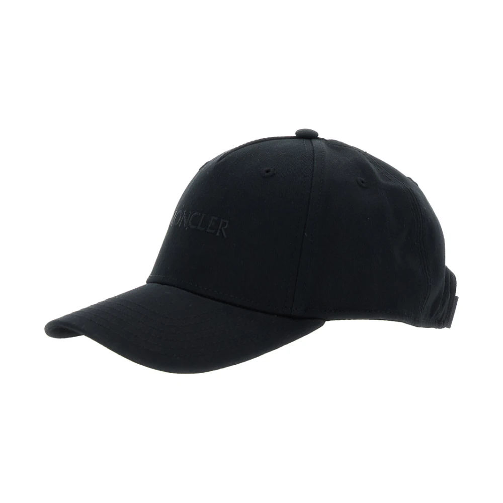 Moncler Zwarte CAP voor Hoeden Black Dames