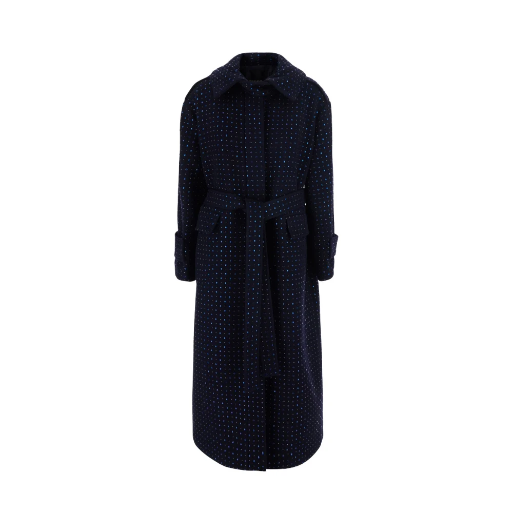 Pinko Donna Blu Cappotti, S, New,