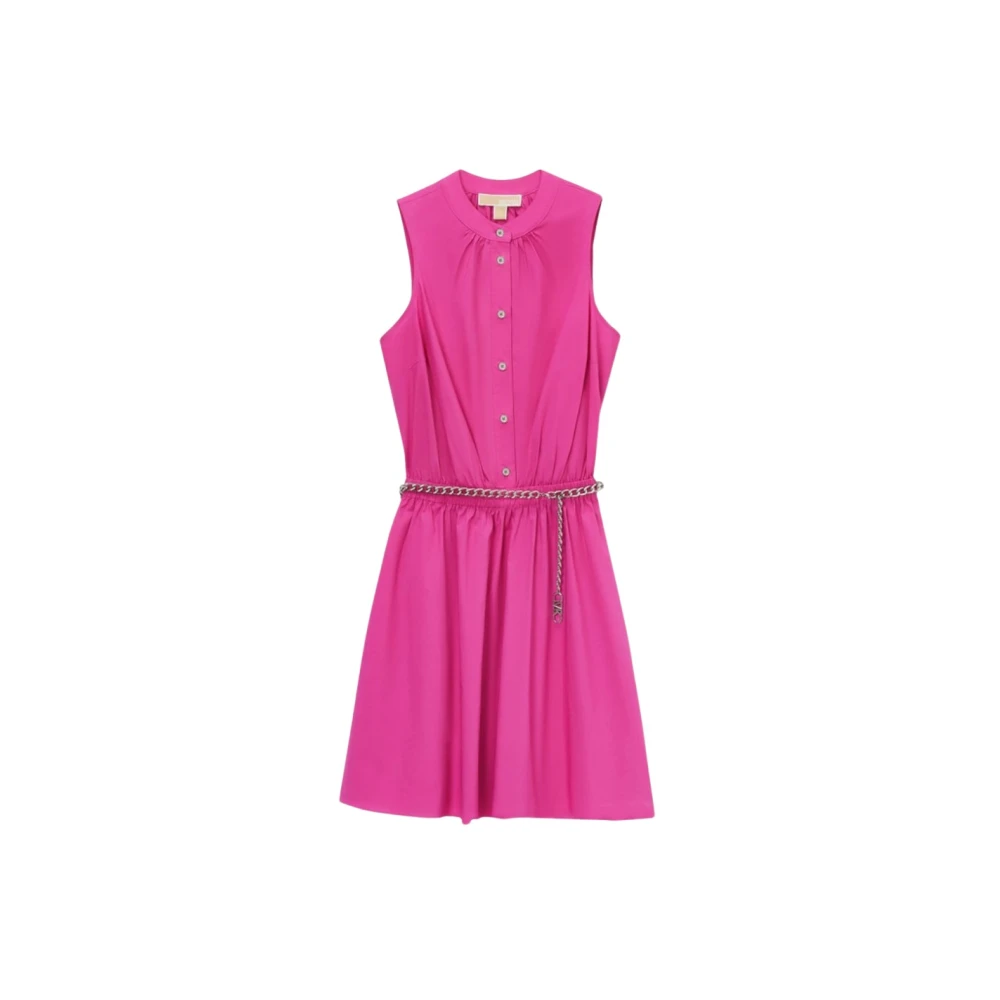 Michael Kors Elegante Jurk voor Vrouwen Pink Dames