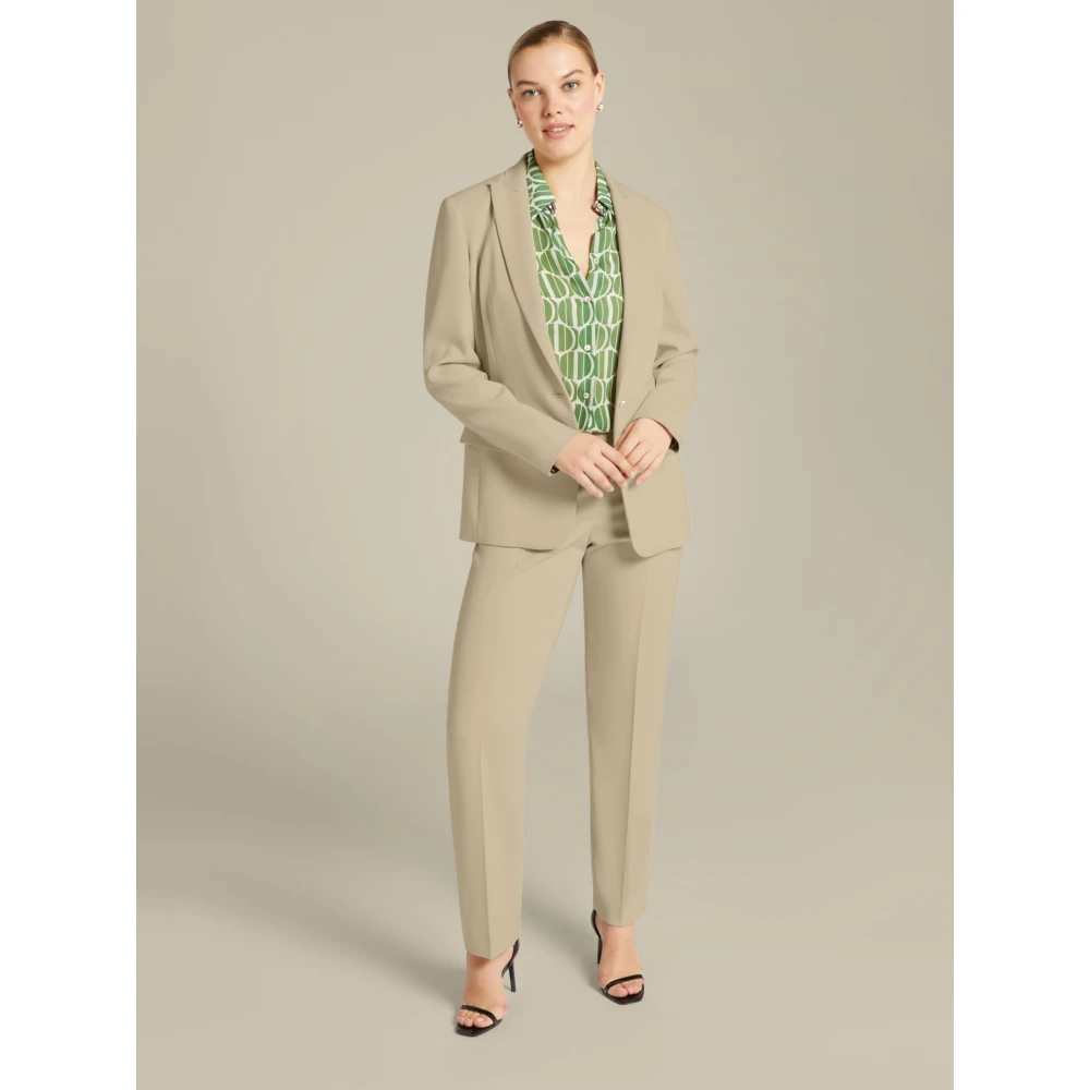 Elena Mirò Elegante korte jas Beige Dames