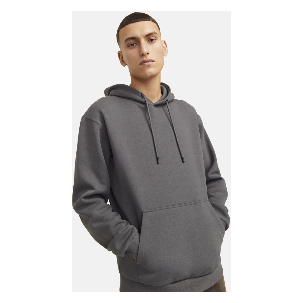 jack & jones Bradley Hoodie Stijlvol en Comfortabel Gray Heren