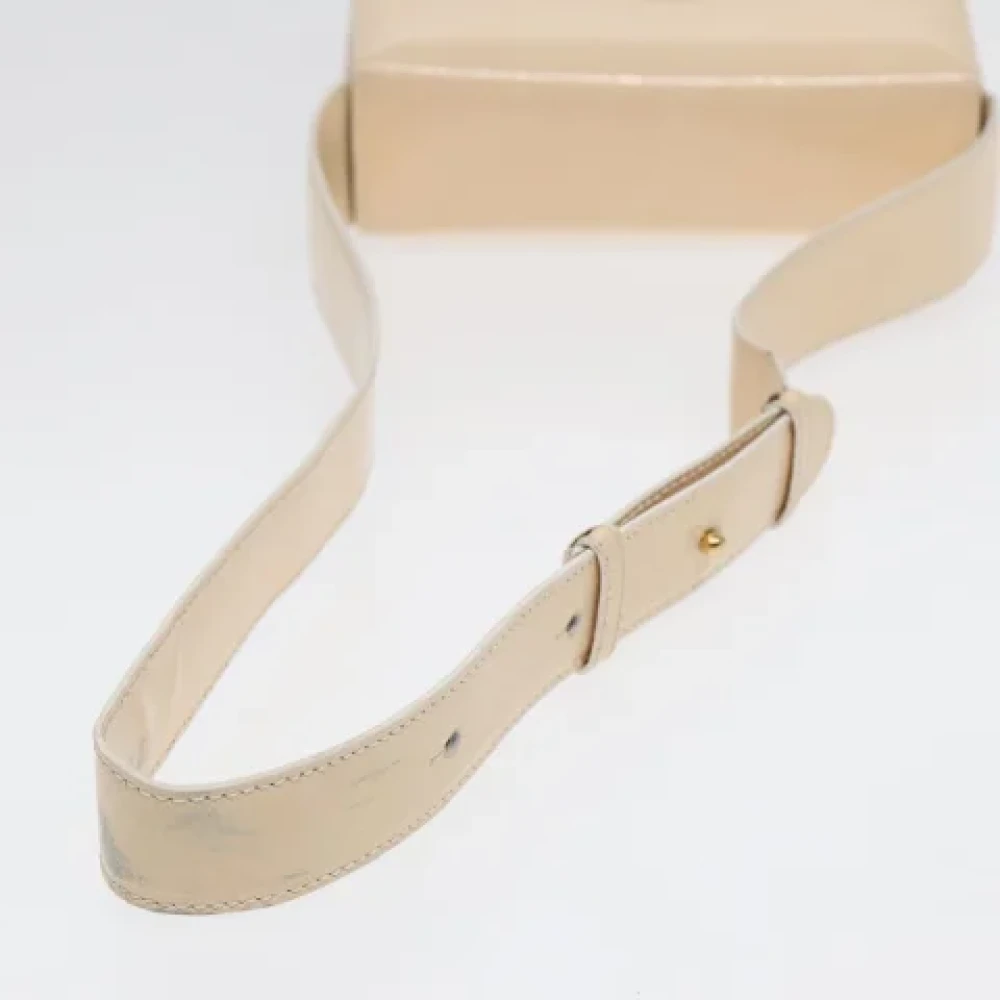 Celine Vintage Pre-owned Canvas celine-bags Beige Dames