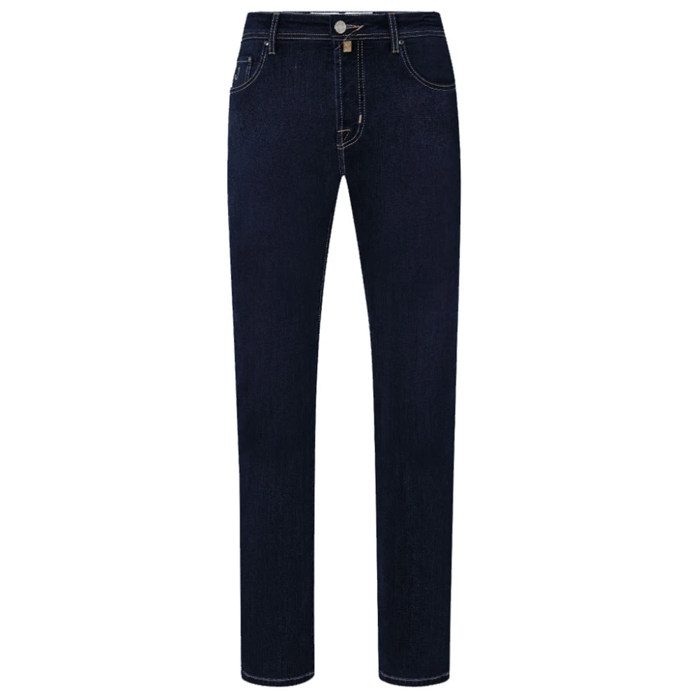 Jacob Cohën Slim Fit Donkerblauwe Denim Jeans Blue Heren