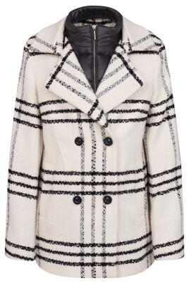 Cappotto donna blu di Akè | Bonacci Moda