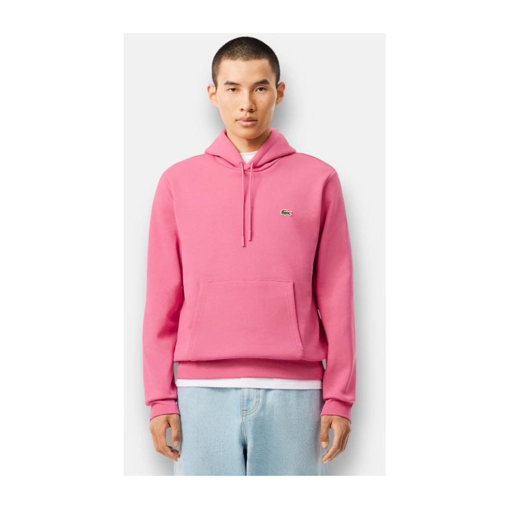 Lacoste Iconische Hoodie Pink Heren