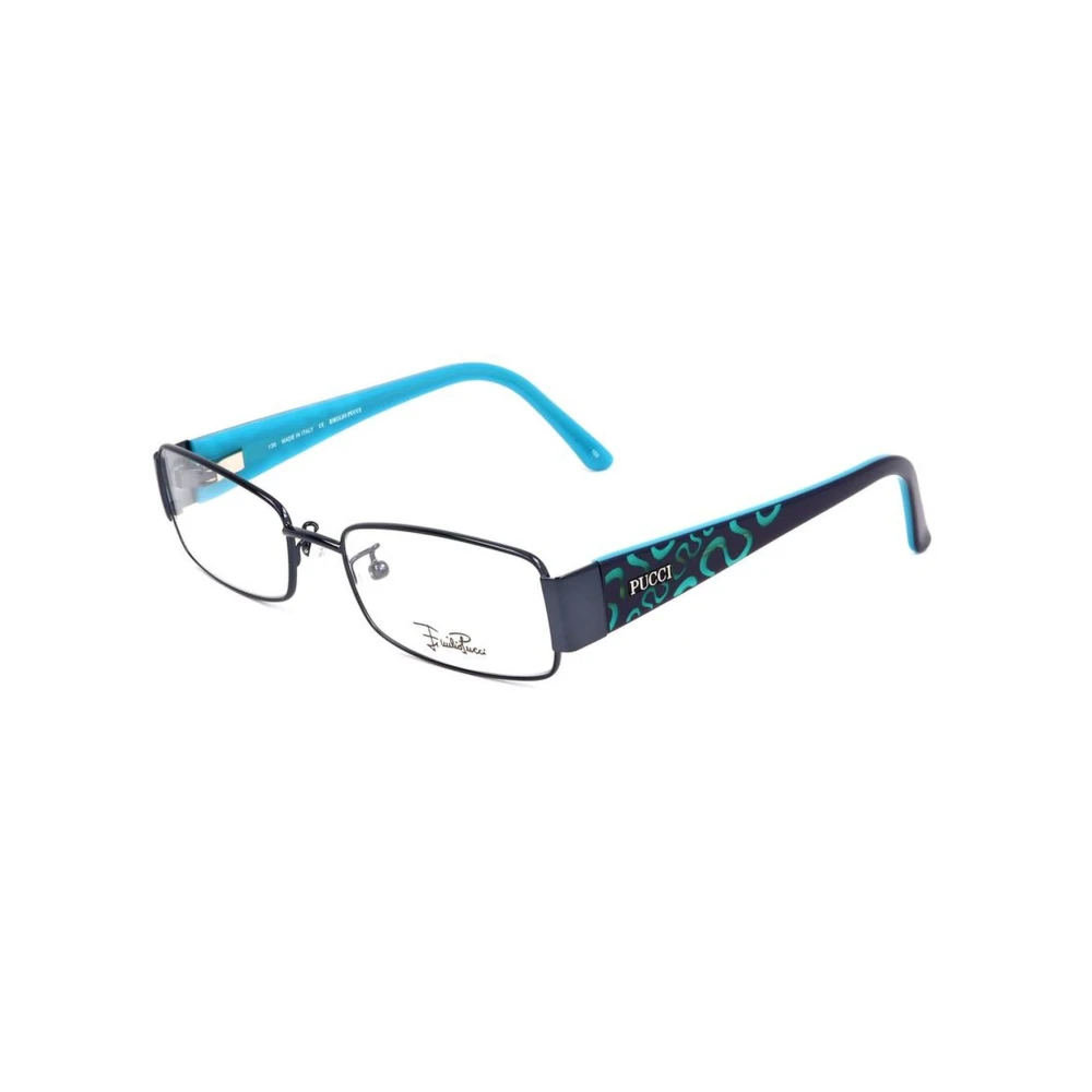 Pucci Women's Blue Glasses, One Size, Metal Frame Watch