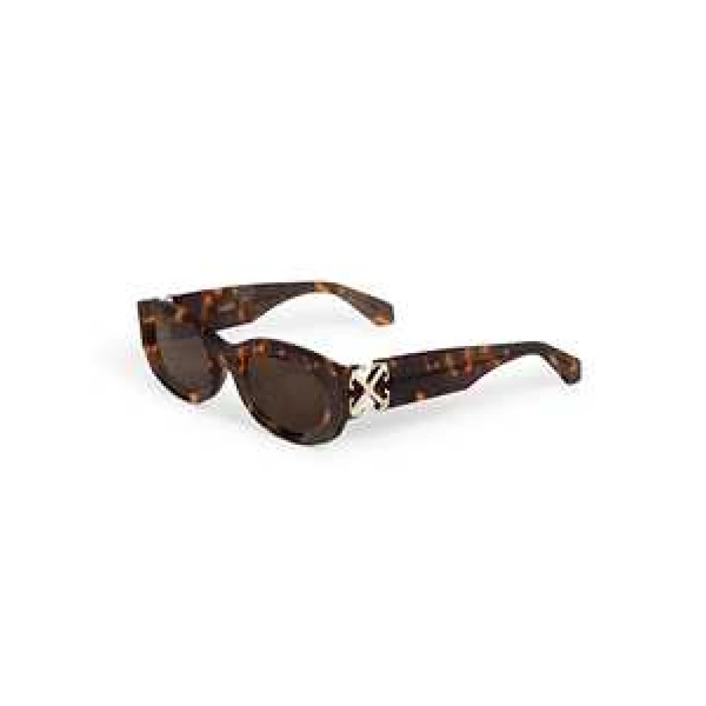 Off White Women's Brown Palmer Sunglasses - Sunglasses - 52 Mm - Accessories