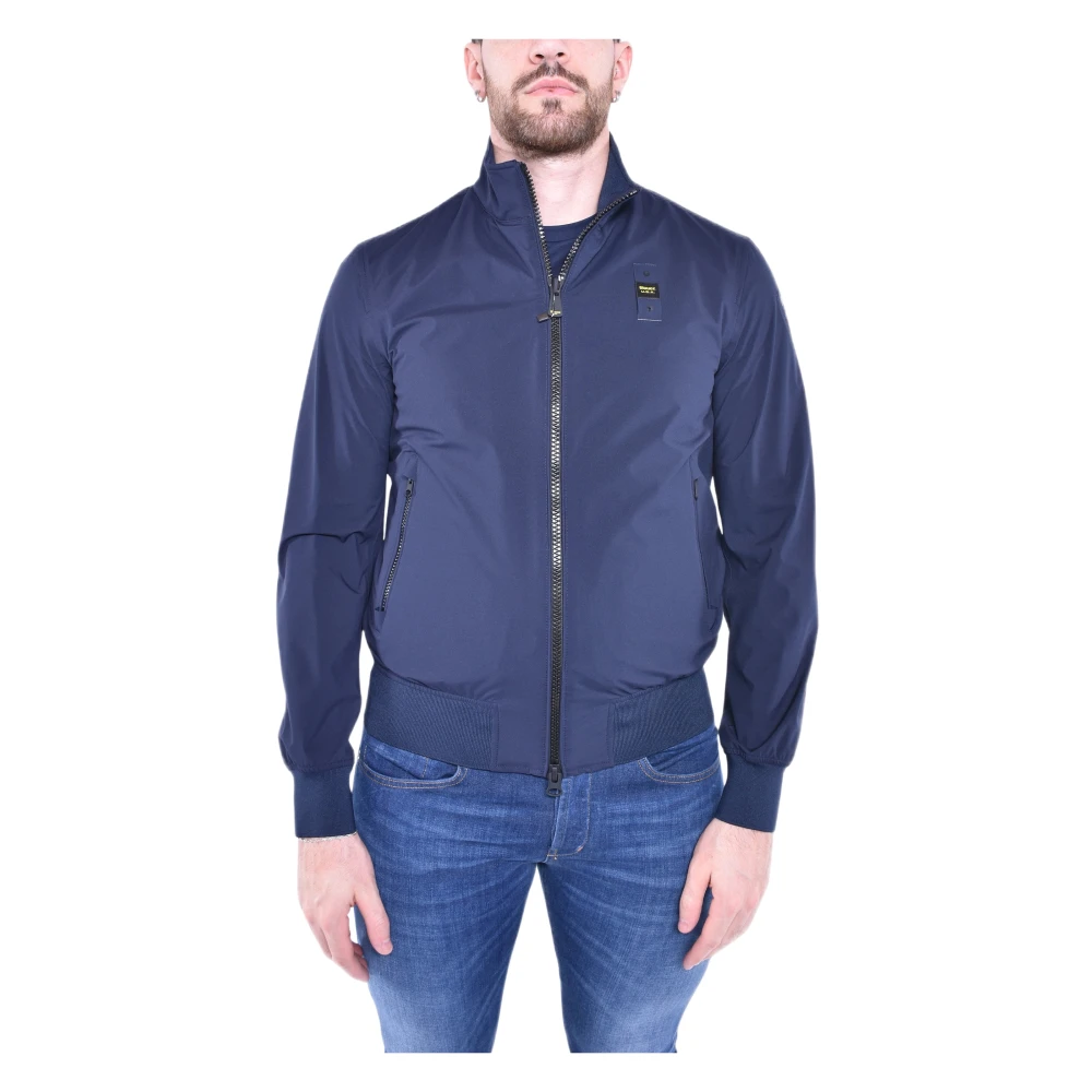 Blauer Men's Blue Bomber Jackets, 3XL, Short Neoprene 3 Layer Jacket