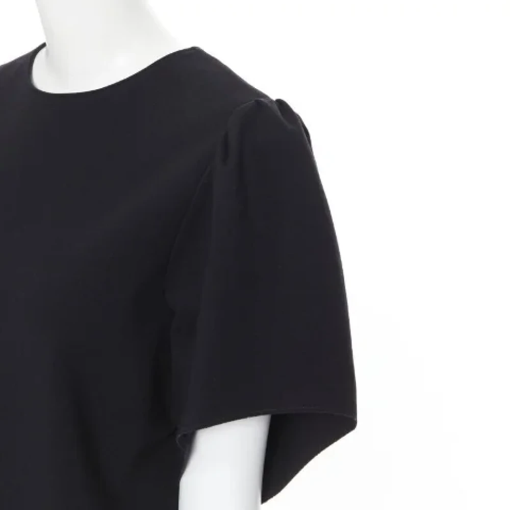 Yves Saint Laurent Vintage Pre-owned Wool dresses Black Dames