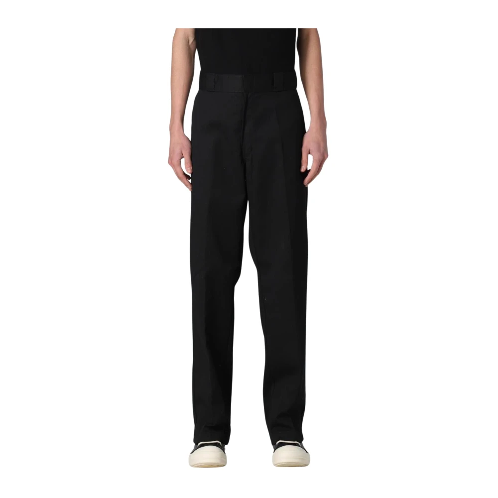 Dickies Men's Black Classic White Work Pant - Straight Trousers - W28 L32 - Trousers