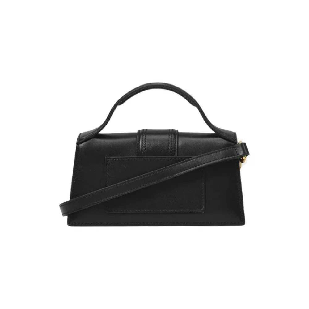 Jacquemus Pre-owned Leather crossbody-bags Black Dames