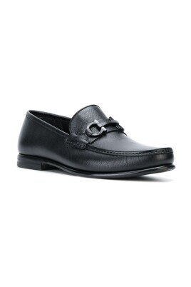embossed-black-calf-leather-loafers