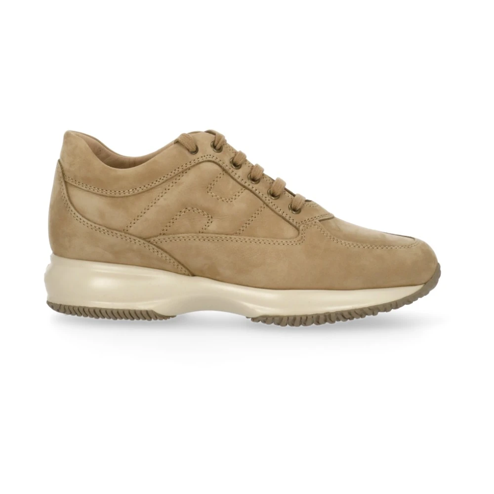 Hogan Women's Beige Sneakers, 2 Uk, Interactive Trainers