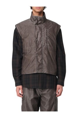 brown-blazer-high-neck-vest