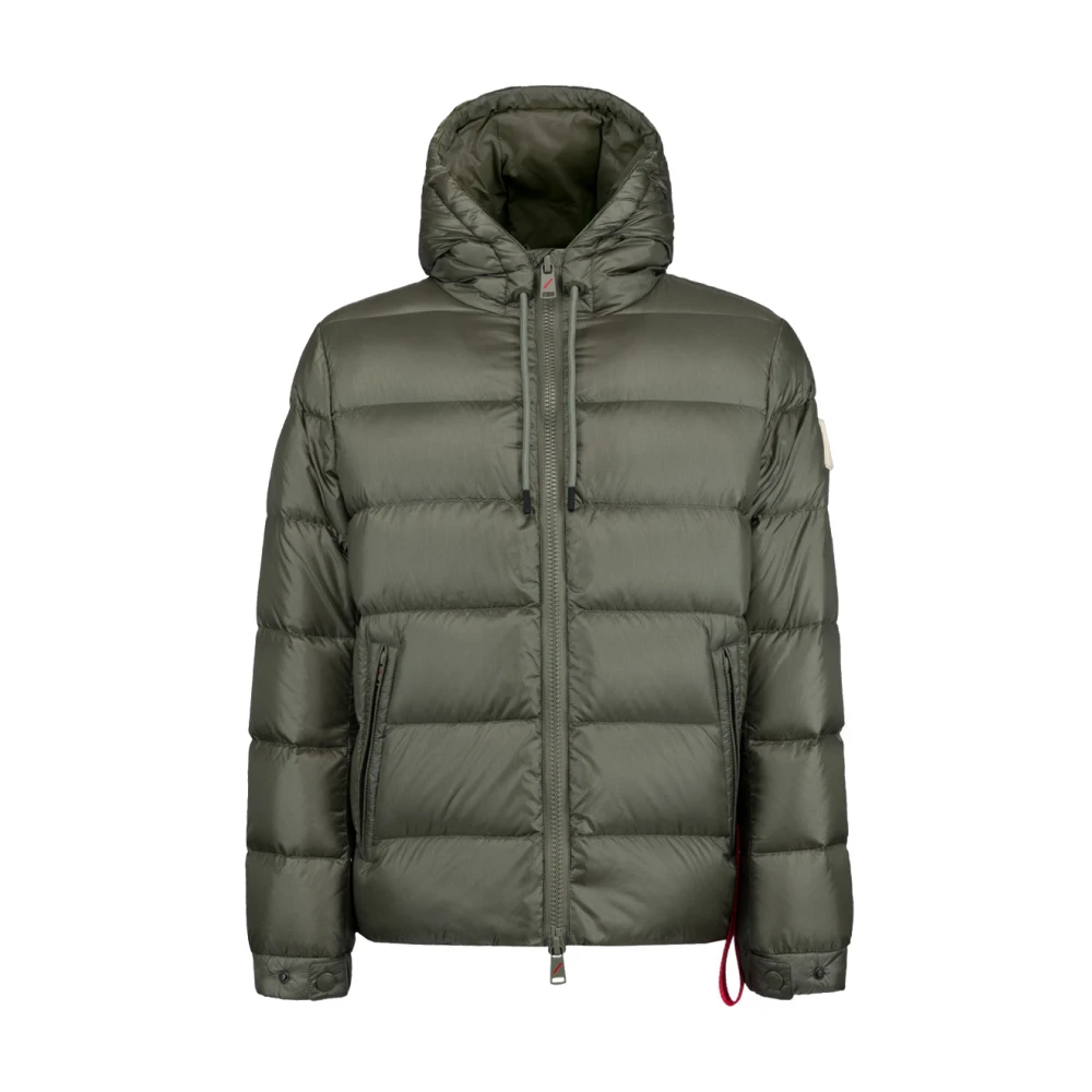 Afterlabel Groene Hoodie Logo Rits Zakken Green Heren