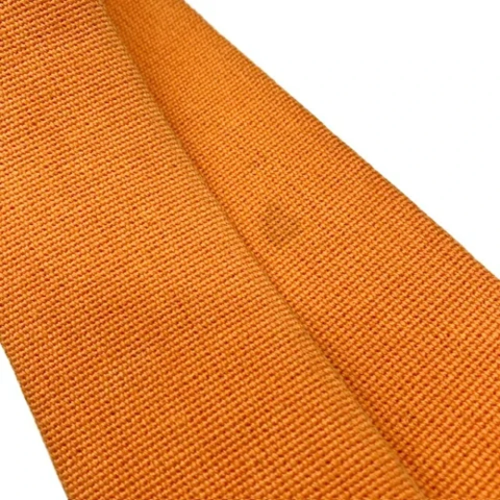 Hermès Vintage Pre-owned Canvas home-office Orange Dames
