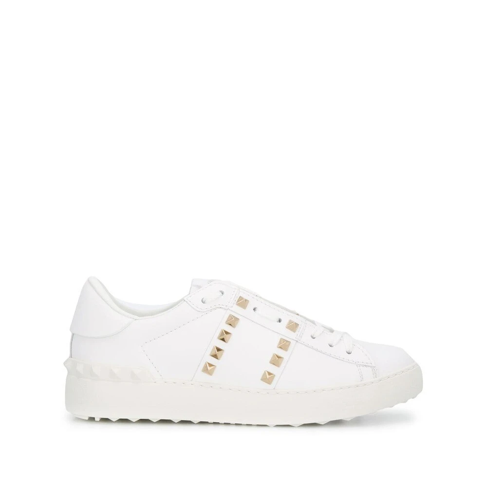 Valentino Garavani Men's White Rockstud Untitled Trainers - Sneakers - 10 Uk - Shoes